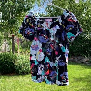 Koi scrub Top Large